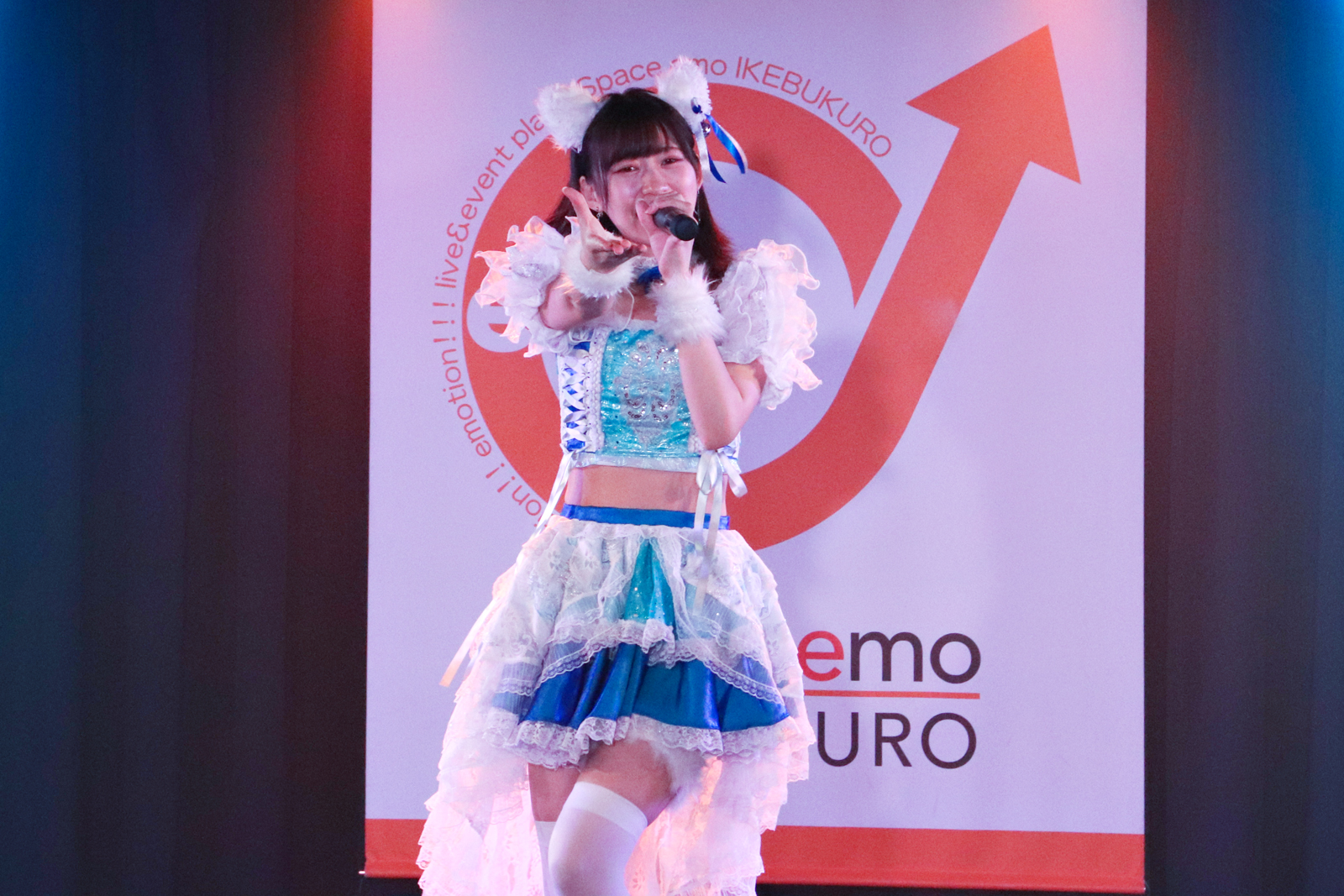 空野青空×Space emo池袋が、無観客配信ライブをこけら落とし開催。その模様をリアルにレポート!