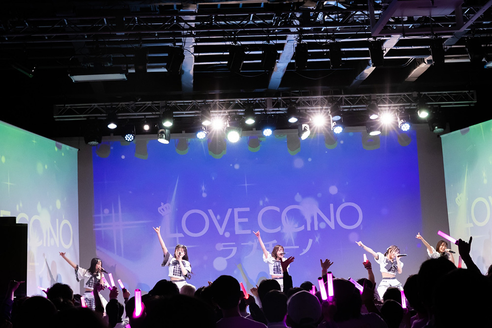 LOVE CCiNO、活動から半年後に行った1stワンマン公演がSold Outを記録。