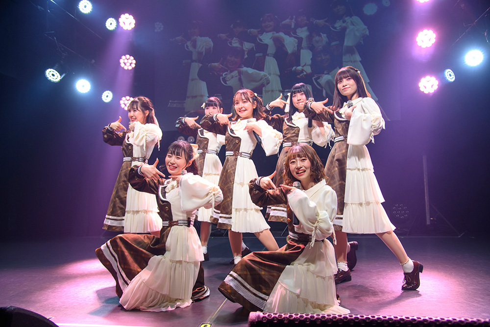 透色ドロップ、7人がともに歩んだ絆の単独公演「瞬間的記憶」ライブレポート