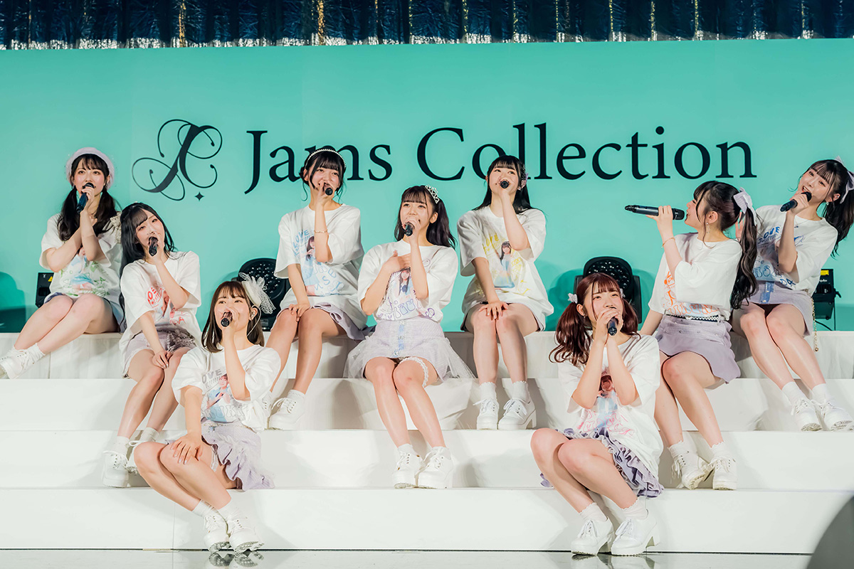 Jams Collection、Sold Outした2ndワンマンLIVEの場で、夏に豊洲PITと大阪城野外音楽堂でワンマンLIVEを発表!!