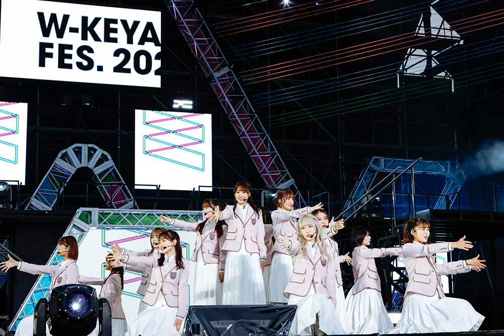 リベンジは富士急の地で！ 櫻坂46振替公演にて日向坂46との合同イベント『W-KEYAKI FES.2022』終幕！