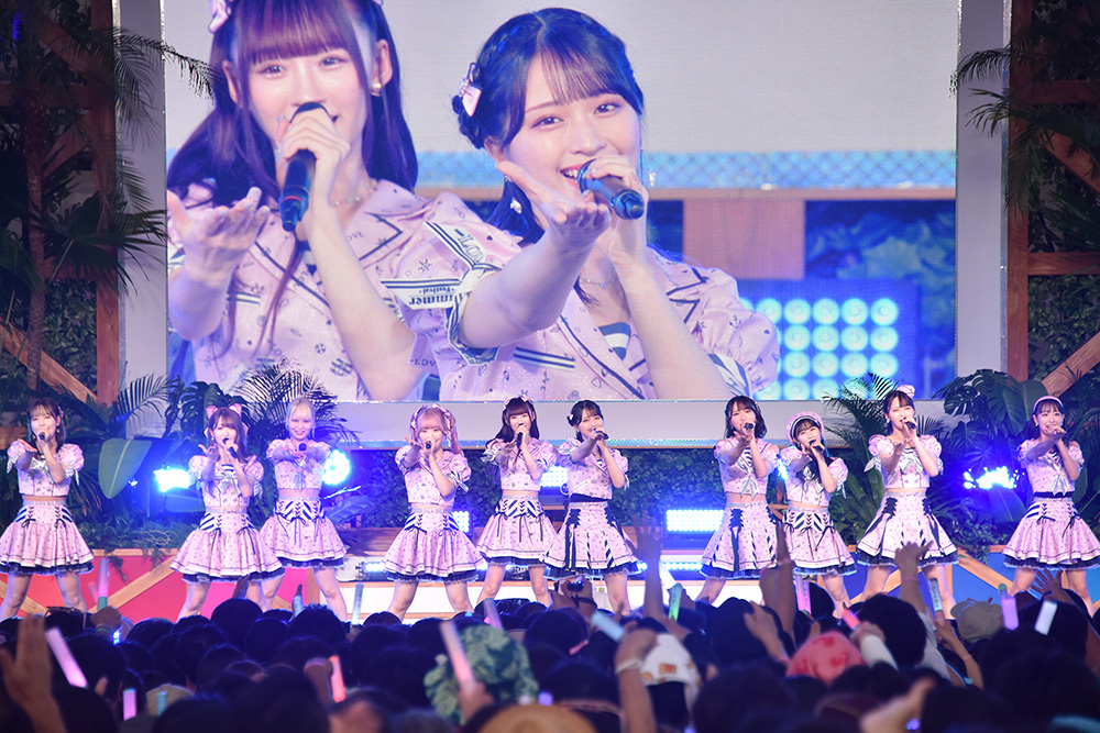 指原莉乃プロデュース「＝LOVE」。　7年連続で「TOKYO IDOL FESTIVAL 2023」に出演！ 野外メインステージのHOT　STAGEにて、熱気溢れるパフォーマンスを披露！！