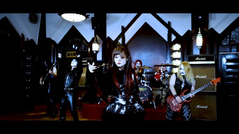 「ふぇありーているず」のメンバー夢咲このかが、HR/HMBAND「CROWLEY」の最新MVに出演!!