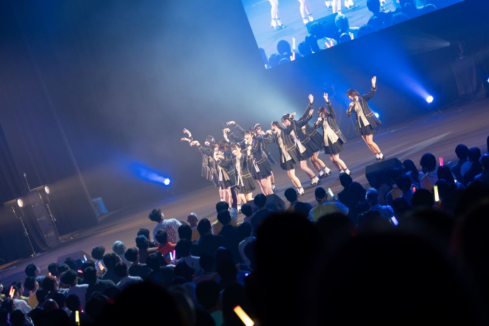 指原莉乃プロデュースアイドルグループ「≒JOY」。　アイドルイベント「ちかっぱ祭 2023」（福岡サンパレス ホテル&ホール）に出演。福岡での初ライブで