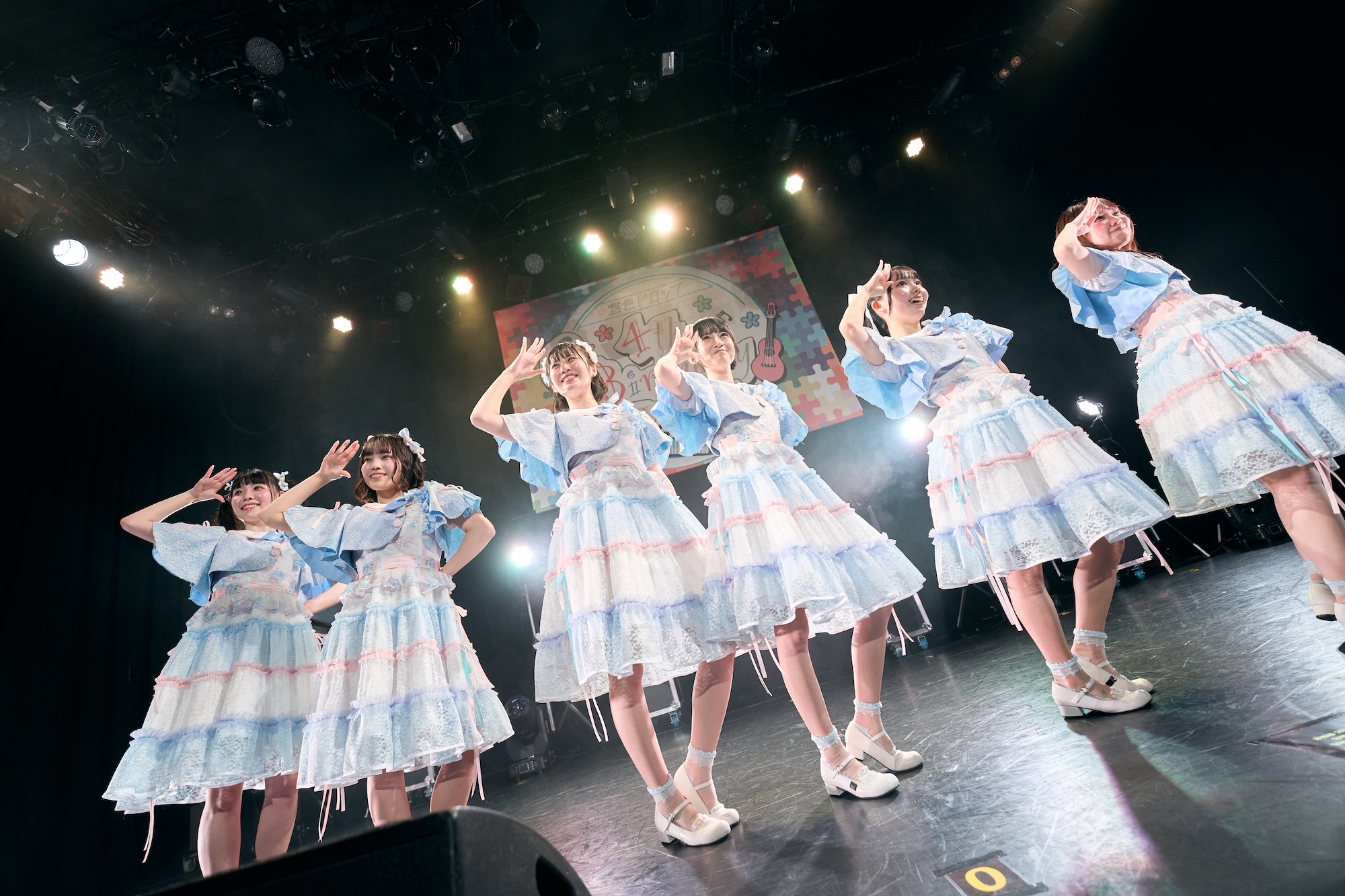 透色ドロップ、4thバスラがスタート！最高にアツい新曲「きっと夏のせいだ」初披露！