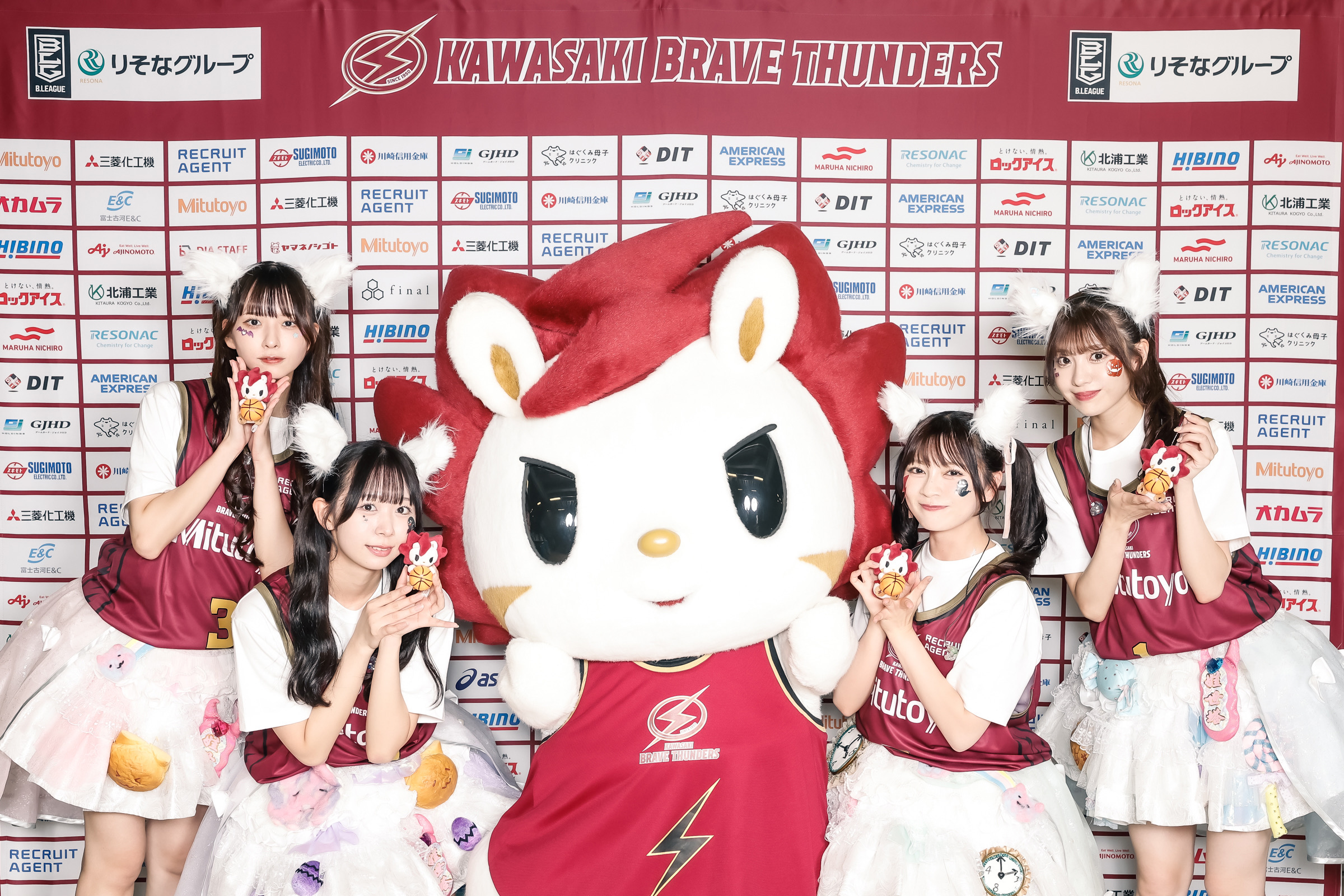 わーすた、Bリーグ・川崎のハーフタイムショーに登場！「アットホームな応援で盛り上がる空間でライブが出来てよかった」