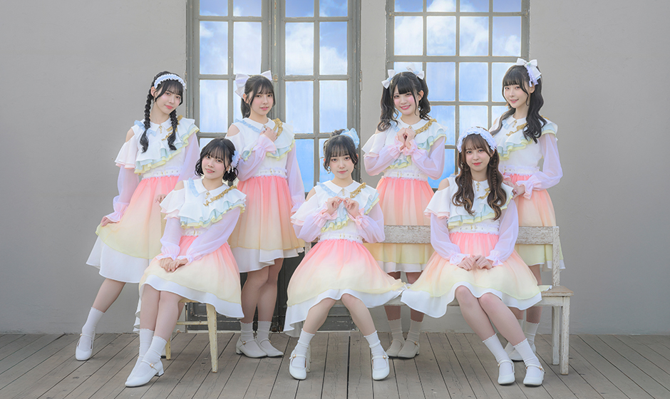 透色ドロップ、虹をイメージした新体制初ビジュアル公開！