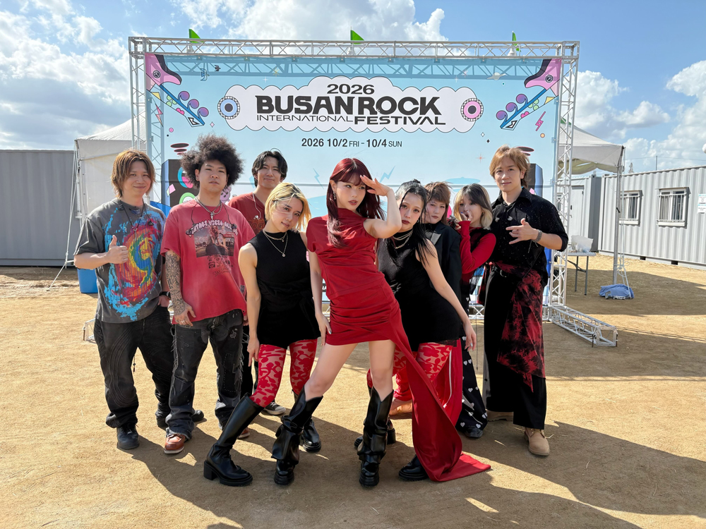 アイナ・ジ・エンド、釜山ロックフェスで圧巻のステージを披露！！