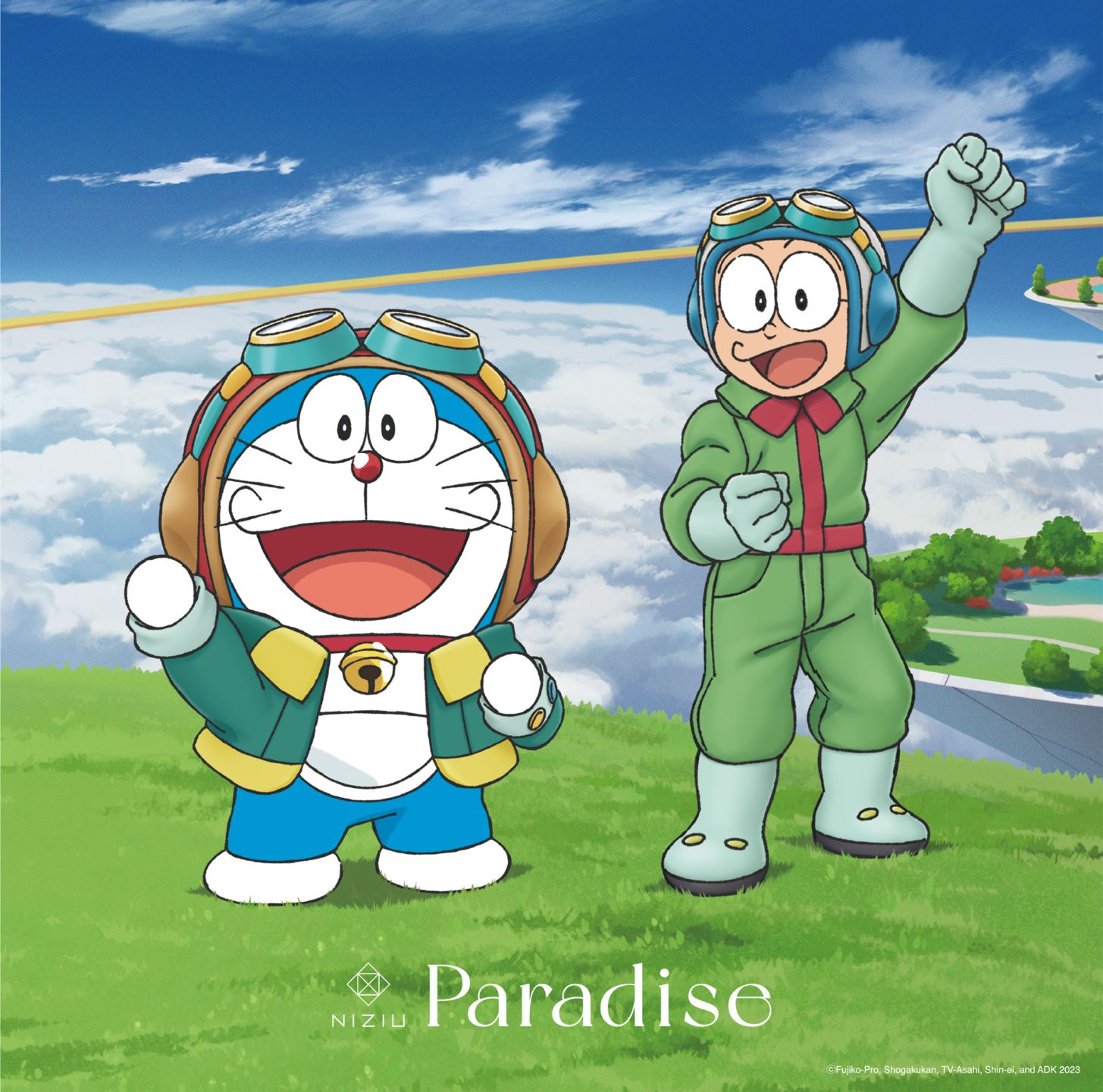 NiziU、5th Single『Paradise』期間生産限定盤ジャケットアートワーク