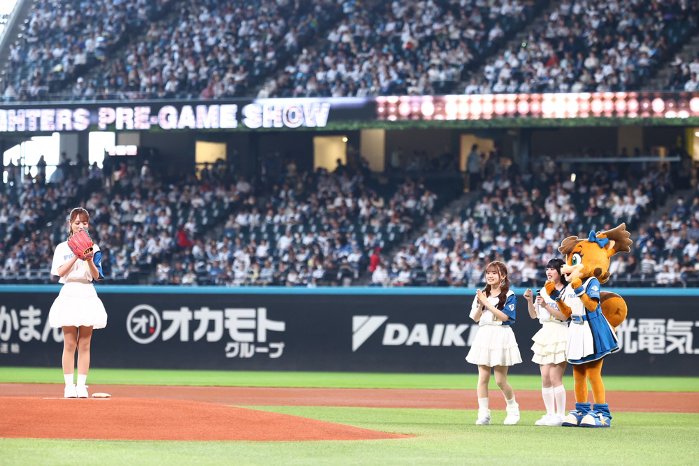 ClariS エスコンフィールド HOKKAIDO にて開催された、北海道日本ハム