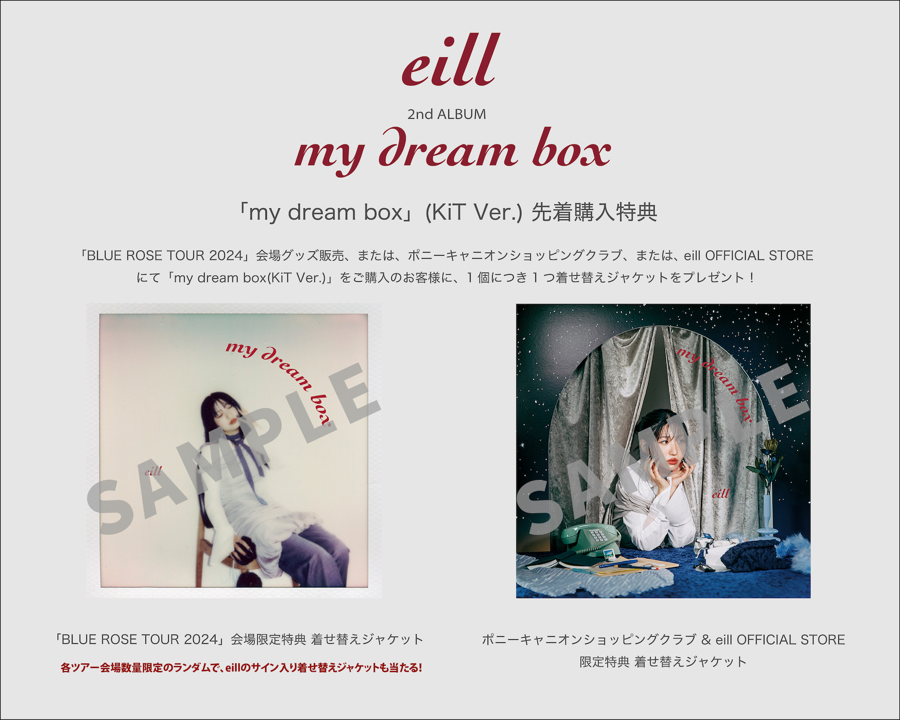 eill グッズセット 💙LIVE GOODS💙 eill one man live 2025 HEART+VEILL グッズ